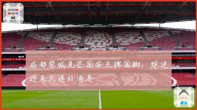 成都蓉城免签国安王牌国脚，球迷迎来久违好消息